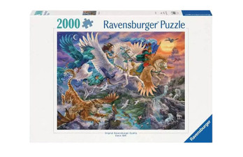 Ravensburger Pegasus and Friends palapeli 2000 palaa