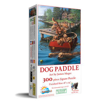 SunsOut Dog Paddle palapeli 300 XXL palaa