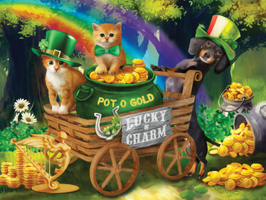 SunsOut XXL Pieces - Lucky Charms palapeli 300 palaa