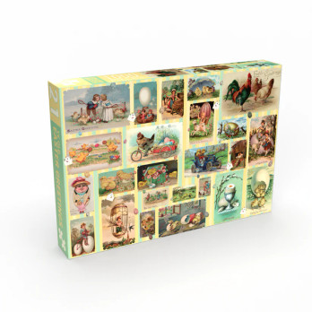 Penny Puzzle Ye Old easter greetings palapeli 1000 palaa