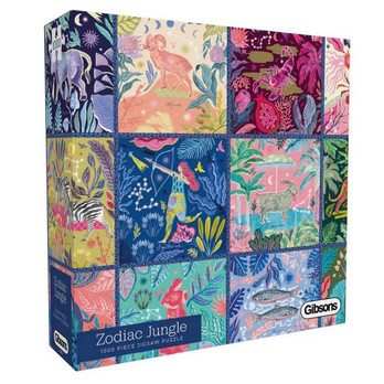 Gibsons Zodiac Jungle palapeli 1000 palaa