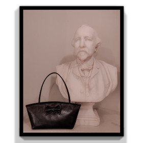 SATU klassinen ja naisellinen rusettilaukku