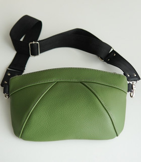 TIKLI vihreä crossari/vyölaukku