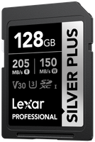 Lexar  SDXC Professional SILVER Plus 1066x UHS-I/U3/A2/4K R205/W150 (V30) 128GB