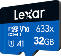Lexar  633X microSDHC/SDXC no adapter (V10) R100 32GB