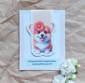 Corgi kirjanmerkki magneetilla, PikkuMari Tmi