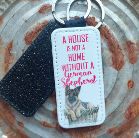 Saksanpaimenkoira avaimenperä