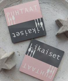 Puhtaat/Likaiset -magneetti (aterimet)