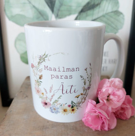 Maailman paras (äiti/mummo/mummi/mamma) -muki, PikkuMari