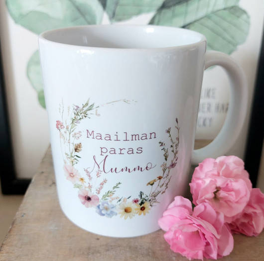 Maailman paras (äiti/mummo/mummi/mamma) -muki, PikkuMari