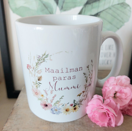 Maailman paras (äiti/mummo/mummi/mamma) -muki, PikkuMari
