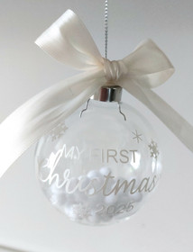 First Christmas 2025 -joulupallo