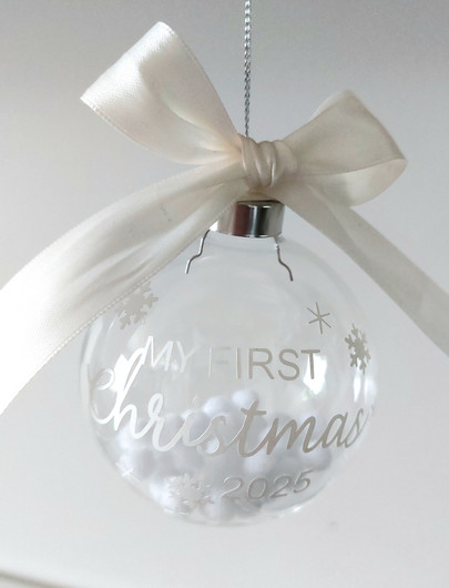 First Christmas 2025 -joulupallo