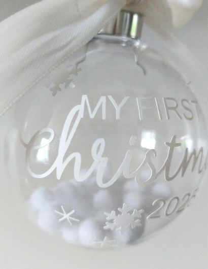 First Christmas 2025 -joulupallo