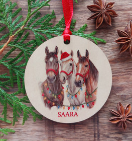 Heppa joulukoriste, nimellä tai ilman 