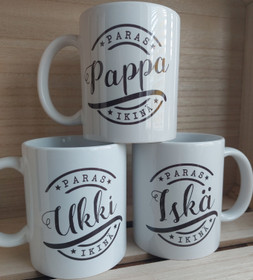 Paras Iskä/Ukki/Pappa ikinä -muki, PikkuMari