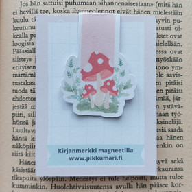 Kirjanmerkki magneetilla, erilaisia (PikkuMari Tmi)