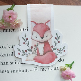 Kettu kirjanmerkki magneetilla, PikkuMari Tmi
