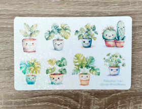 Kawaii kasvit -tarra-arkki, PikkuMari Tmi 