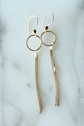 Venetsiaketju korvakorut 14K