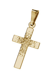 Saurum 14k kultainen rippiristi 7071 00 000
