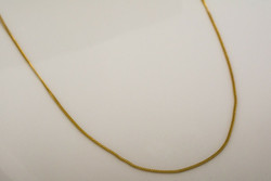 Kultainen panssarikaulaketju 42cm