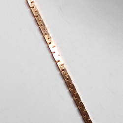 Litistetty kultaketju 50cm