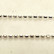 Timanttileikattu oliiviketju 1,7mm / 42cm