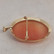 PRE-LOVED Camee riipus/rintaneula 14K keltakulta