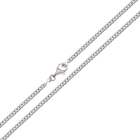 Hopeinen panssariketju 2,8mm, eri pituuksia