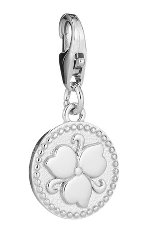 Lumoava Penny charm, hopea