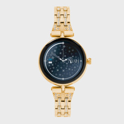 NIAH Lyra Smartwatch Gold with Stones