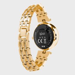 NIAH Lyra Smartwatch Gold with Stones