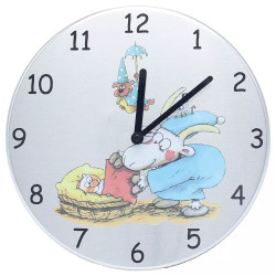 Mauri Kunnas, NUKKUMATTI seinä/pöytäkello