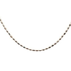 Timanttileikattu oliiviketju 1,7mm / 45cm
