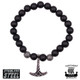  Northern Viking Jewelry® Ukonvasara Rannekoru Blackstone