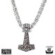 Northern Viking Jewelry® Antique Thor-vasara Kuningasketjulla