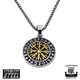 Kaulakoru Vegvisir Riimu Kulta Northern Viking Jewelry®
