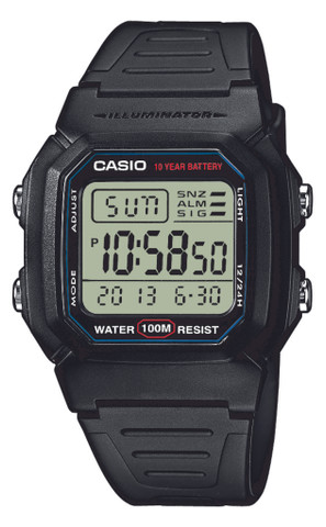 Casio W-800H-1AVES -rannekello