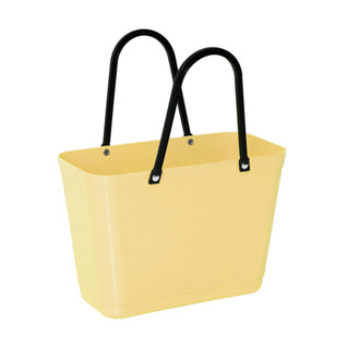 Hinza laukku - Green plastic Small Lemon