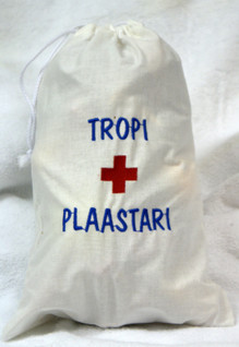 'Tropi ja plaastari'- Lääkepussukka