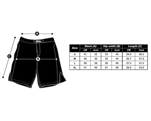 Fairtex AB1 Kamppailushortsi