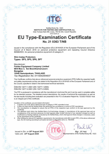 Fairtex SP5 Säärisuoja