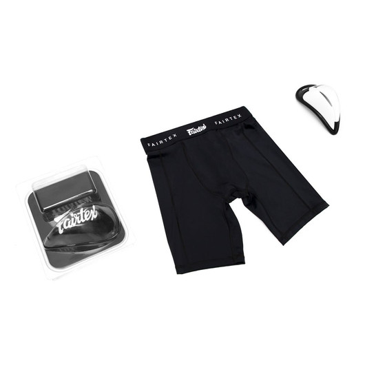 FAIRTEX GC3 Kompressioshortsit alasuojalla