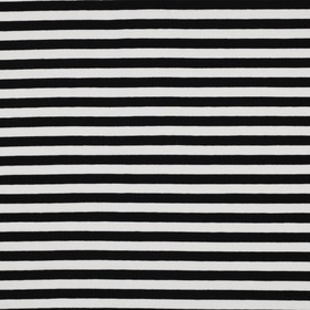 Raitatrikoo, Musta-valkoinen