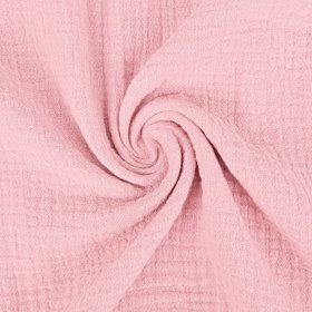 Double Gauze, harsokangas, Vaaleanpunainen