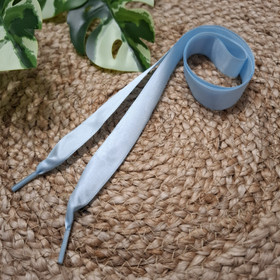 Satiininauha huppariin 110 cm, Vaaleansininen