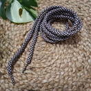 Hupparin nyöri 130 cm, Roosa/musta