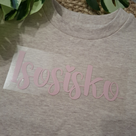 Silityskuva, ISOSISKO, Light pink
