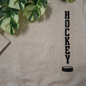 Silityskuva, HOCKEY, musta